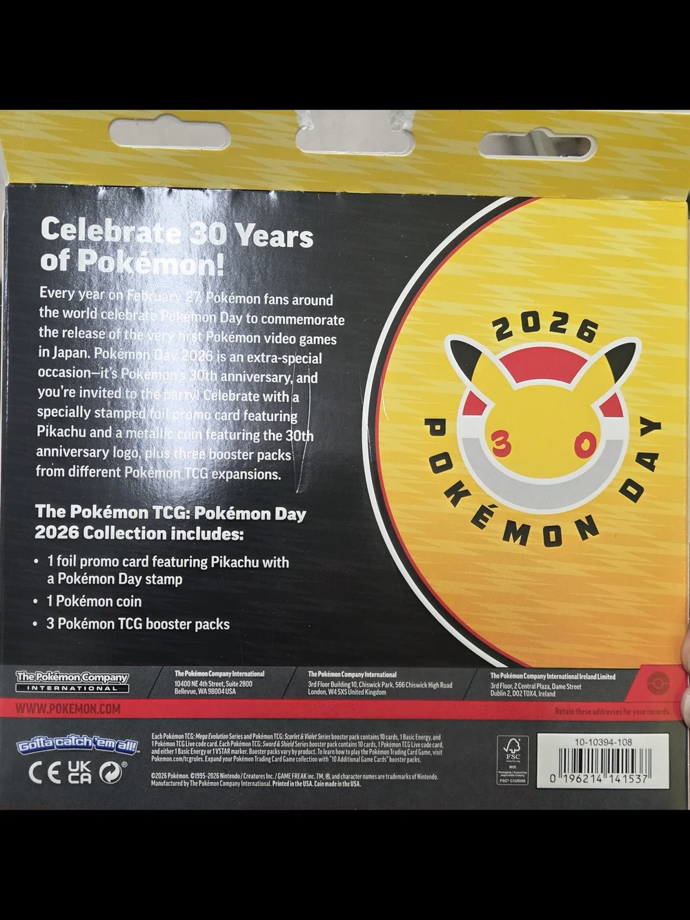 Pokémon Trading Card Game Pikachu & Phantasmal Flames Booster Box - Picture 2 of 2